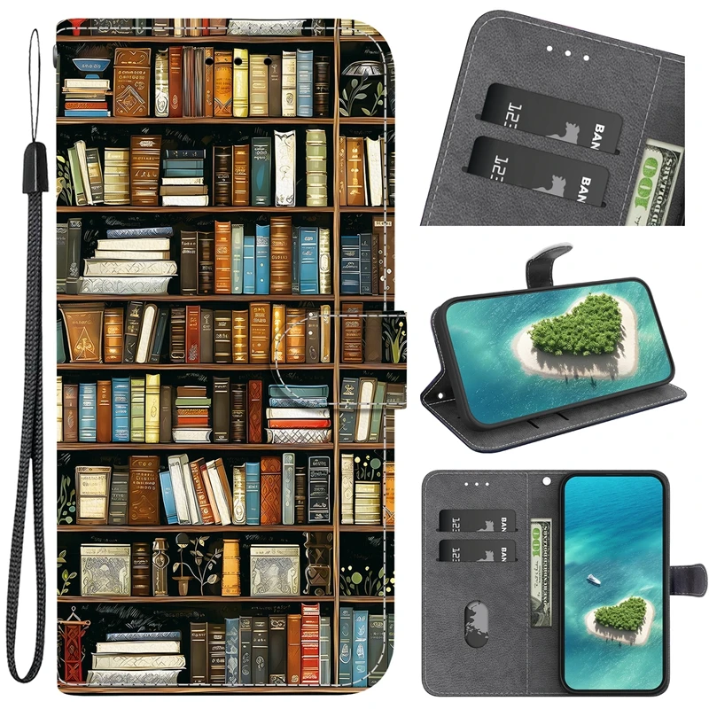 Para Samsung A32 A52 5G Funda tipo billetera Funda de teléfono para Funda Samsung Galaxy A52s A32 A22 A12 5G Funda de cuero de moda - imagen 5