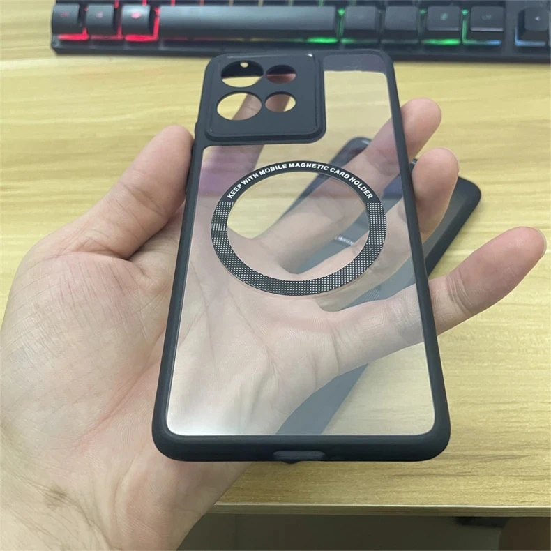 Funda dura de PC para Xiaomi Mi 14T Pro, carcasa protectora trasera magnética mate para Xiaomi Mi 14 14T Pro 14, carcasa Ultra completa - imagen 4