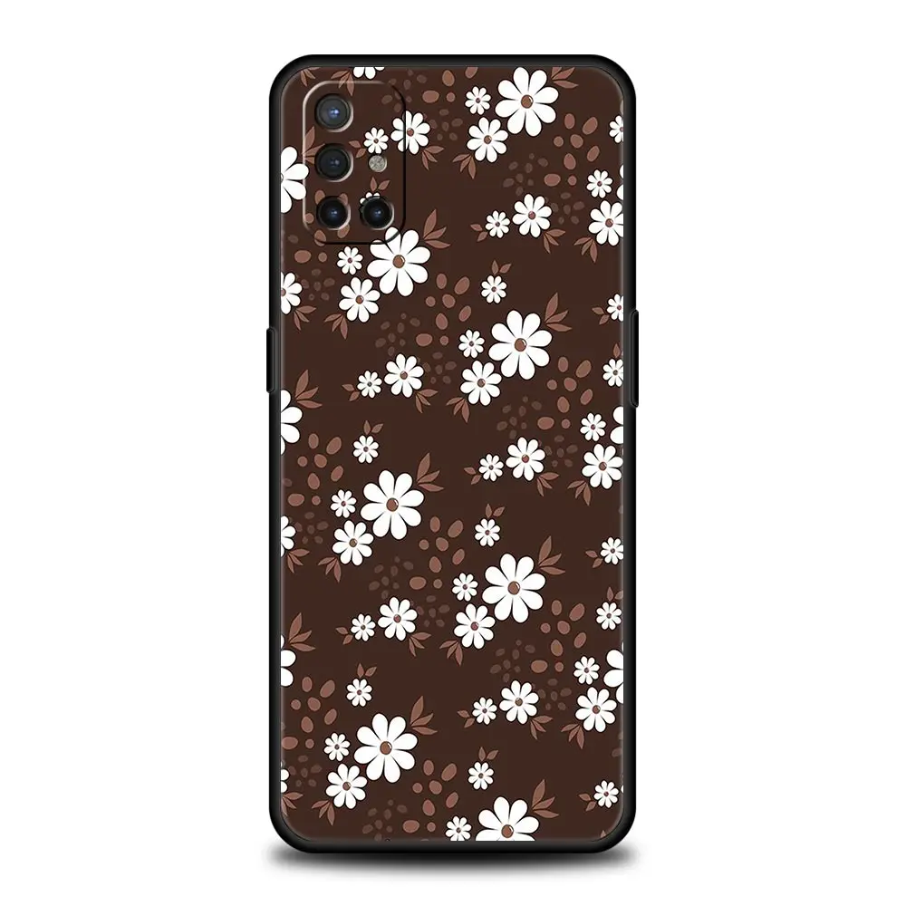 Funda de teléfono elegante con flores para OnePlus 15 13 12 11 10 9 8 13T 10T 7T Pro 13R 12R 9RT 8T Nord 4 N200 2T CE 2 3 5G Lite - imagen 2