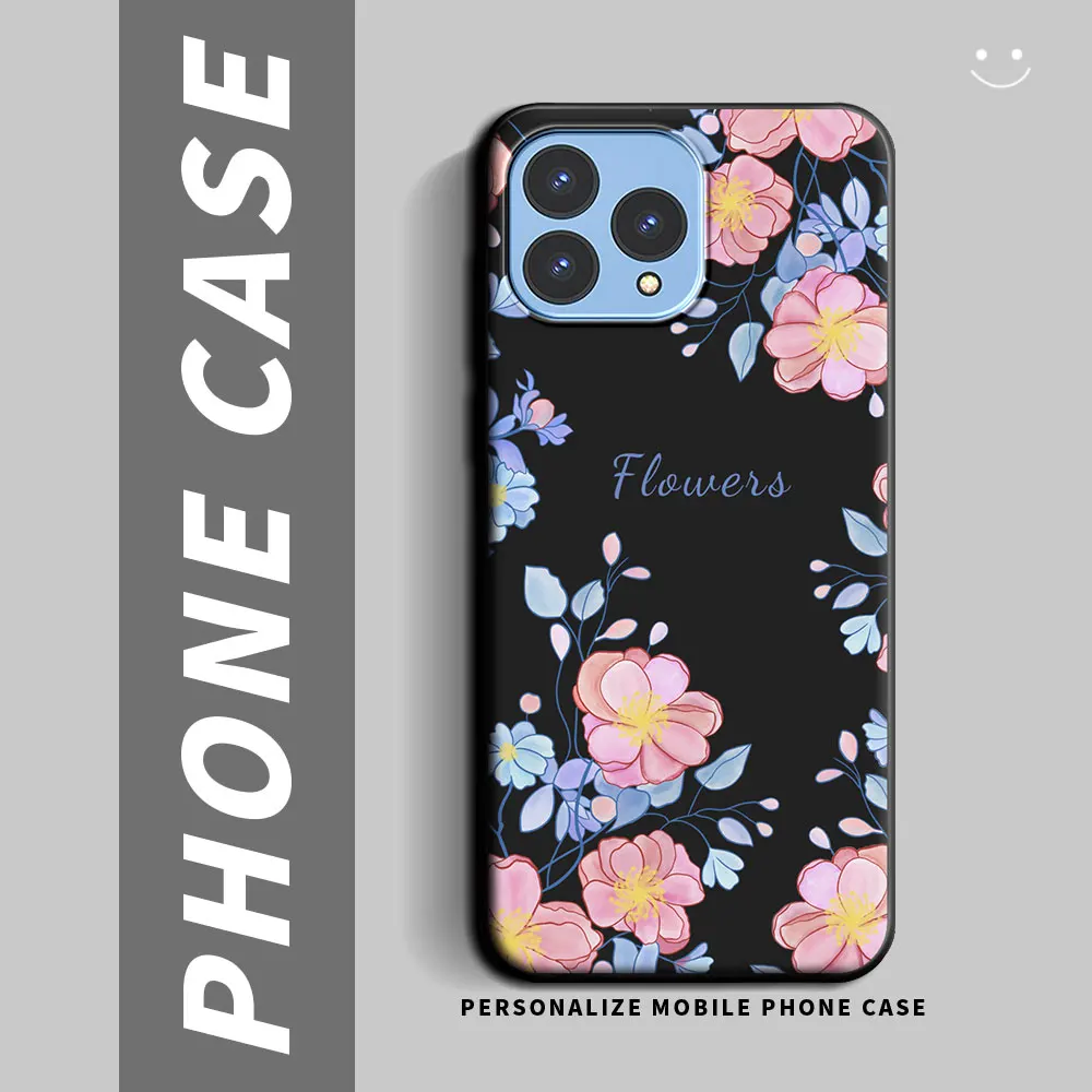 Para Cubot P80 moda dibujos animados Panda flor pareja a prueba de golpes funda de teléfono suave de silicona para Cubot P80 funda protectora trasera - imagen 4