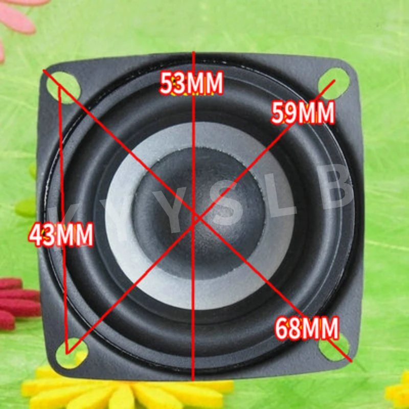 KYYSLB Altavoz de rango completo de 2 pulgadas, 4/8 ohmios, 12W, unidad de altavoz de fiebre de alta fidelidad de rango completo de 2 pulgadas - imagen 5