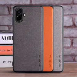 Funda rígida Samsung Galaxy A07 con acabado textil