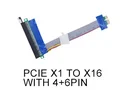 PCIE X1 TO X16 4PIN