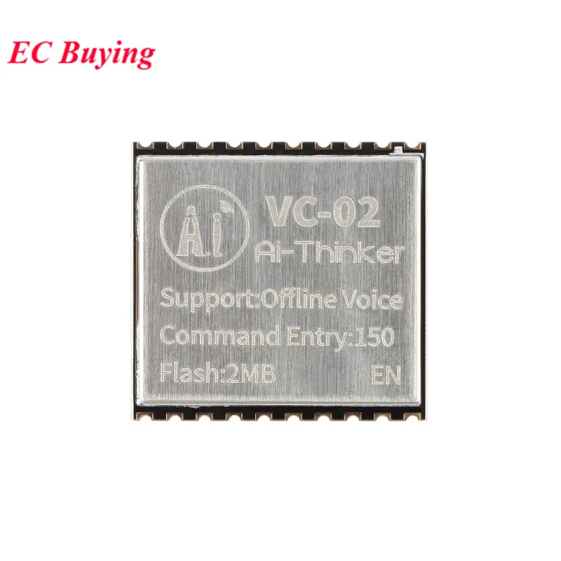 VC-02-Kit VC-01 AI Placa de desarrollo de voz sin conexión pura sin red inteligente Reconocimiento sin conexión Módulo de control de voz en inglés - imagen 4
