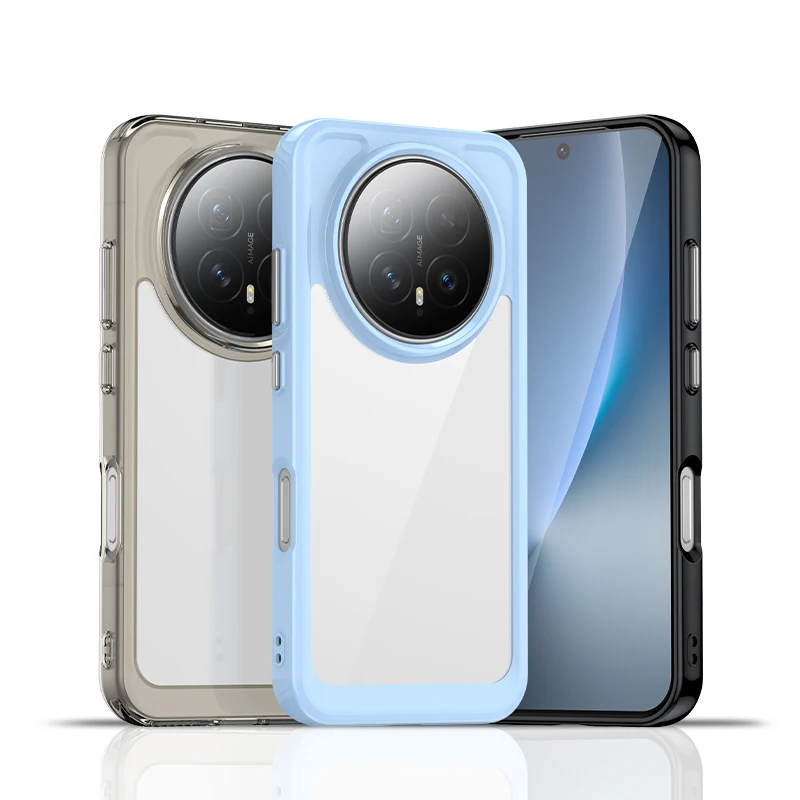 Para Honor Magic 8 Pro funda transparente Honor Magic 8 Pro funda Coque Fundas duro translúcido a prueba de golpes teléfono parachoques Magic 8 Pro