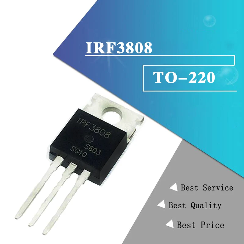 10 piezas, IRF3205PBF, IRF3205 TO-220, MOSFET, IRF3710, IRF3808, IRF4905, IRF5210, IRF5305, IRF8010, IRF3710PBF, IRF3808PBF, IRF4905PBF, IRF3708 - imagen 4