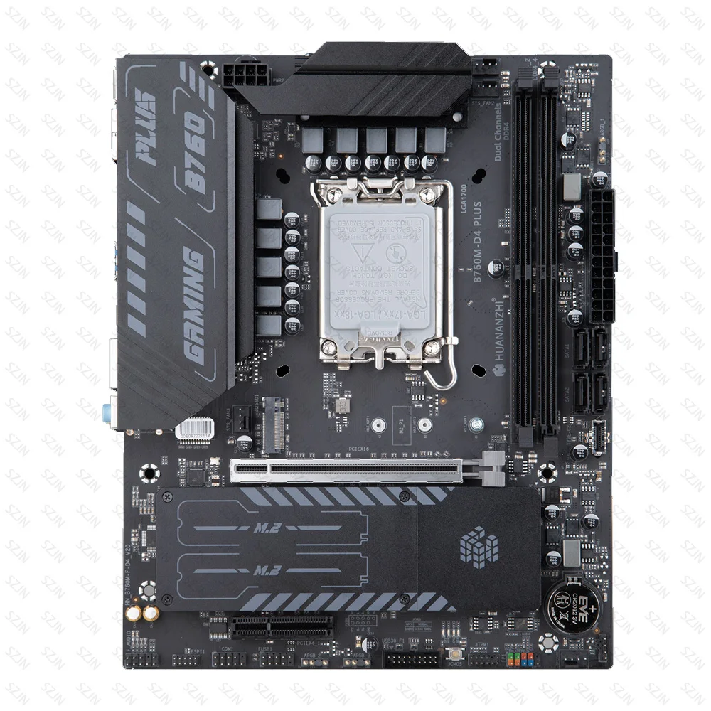 Juego de placa base B760M ARGB con CPU de 12/13 Gen Core DDR4 3200MHz doble canal 3 * M2 PCIE4.0 2,5G red opcional CPU RAM Kit - imagen 2