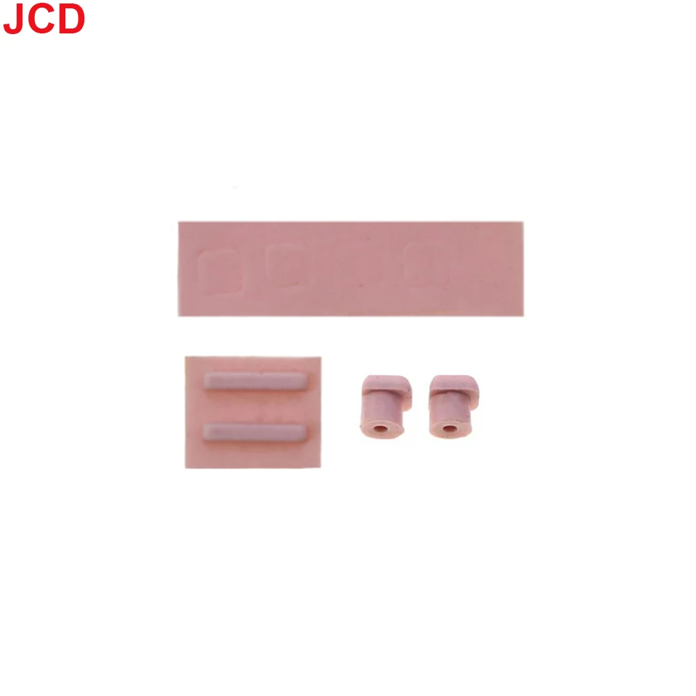 JCD-tornillo de repuesto para consola DS Lite, cubierta de pies de goma para tornillos de pantalla LCD superior NDSL, alta calidad, 1 Juego - imagen 2