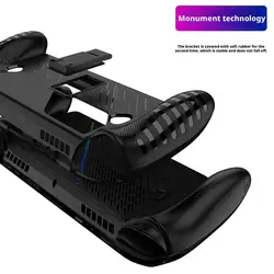 Funda TPU ROG Ally X anticaídas antigolpes con soporte trasero