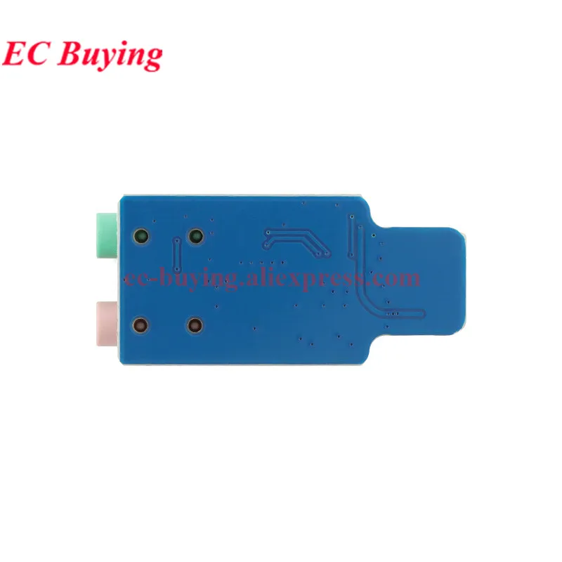 2 uds/1 unidad CM108 unidad USB 2,0 tarjeta de sonido gratis ordenador portátil módulo de tarjeta de sonido externa Audio Notebook tarjeta de sonido USB sin conductor - imagen 3