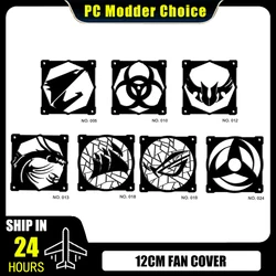 Filtro Ventilador 120mm PC Gamer – Cubierta Decorativa RGB