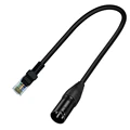 RJ45-XLR 3pin Male