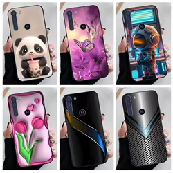 Para Motorola One Fusion Funda Love Heart Funda de silicona para teléfono Moto One Fusion Plus Fusion + Funda carcasa de parachoques a prueba de golpes