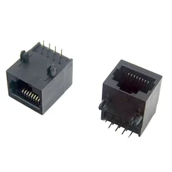Conectores RJ45 de plástico - enchufe Ethernet, interfaz 18-21 mm