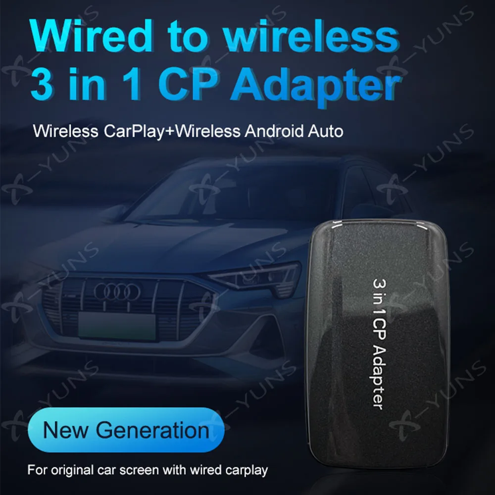 IHeylinkit Smart Box inalámbrico Android Auto CarPlay adaptador Android 11 Dongle Mirrorlink Plug and Play accesorios de coche unidad USB - imagen 4