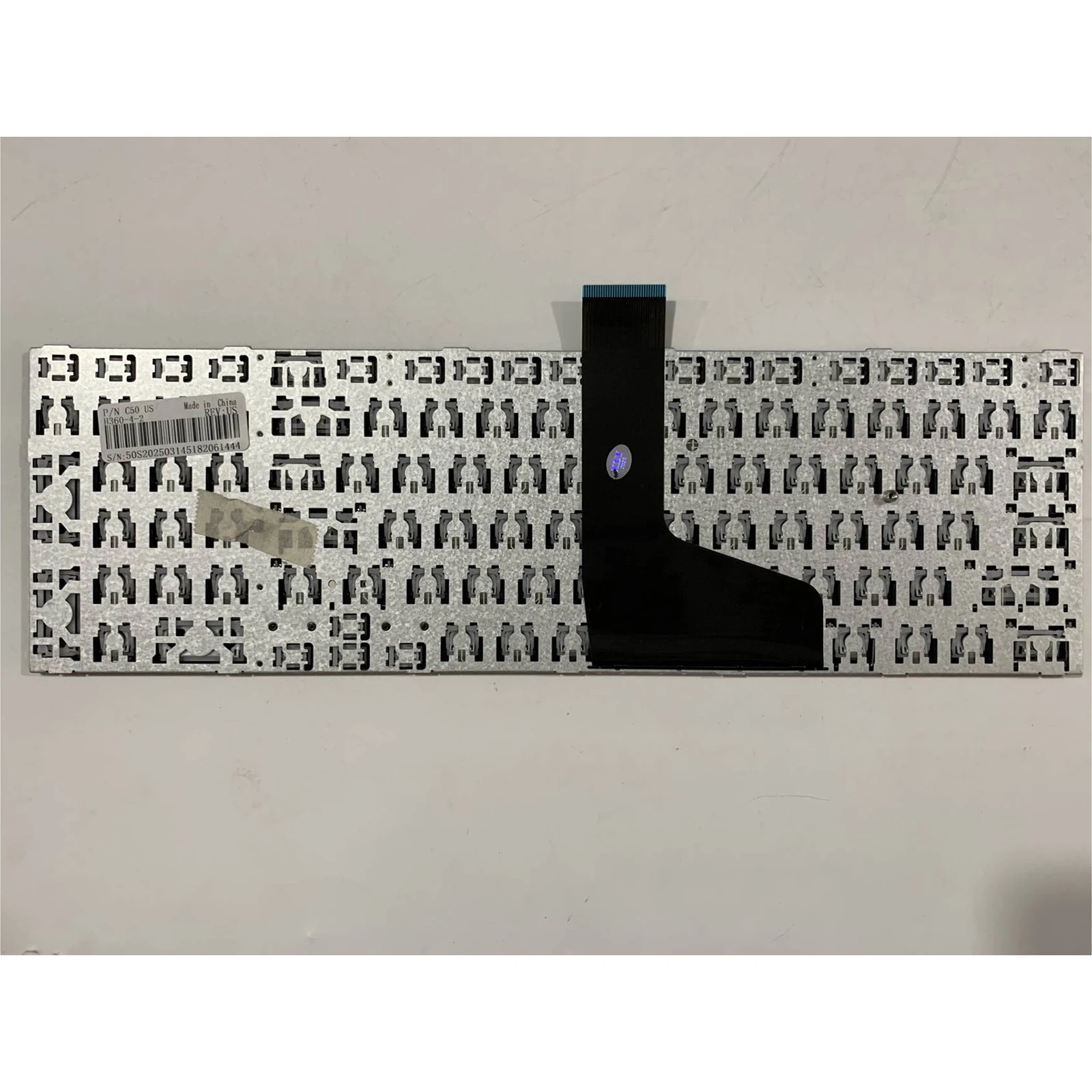 Teclado de ordenador portátil con diseño estadounidense para Toshiba Satellite C50 C50D C50-A C50D-A C55 C55DT C55DT-A - imagen 3