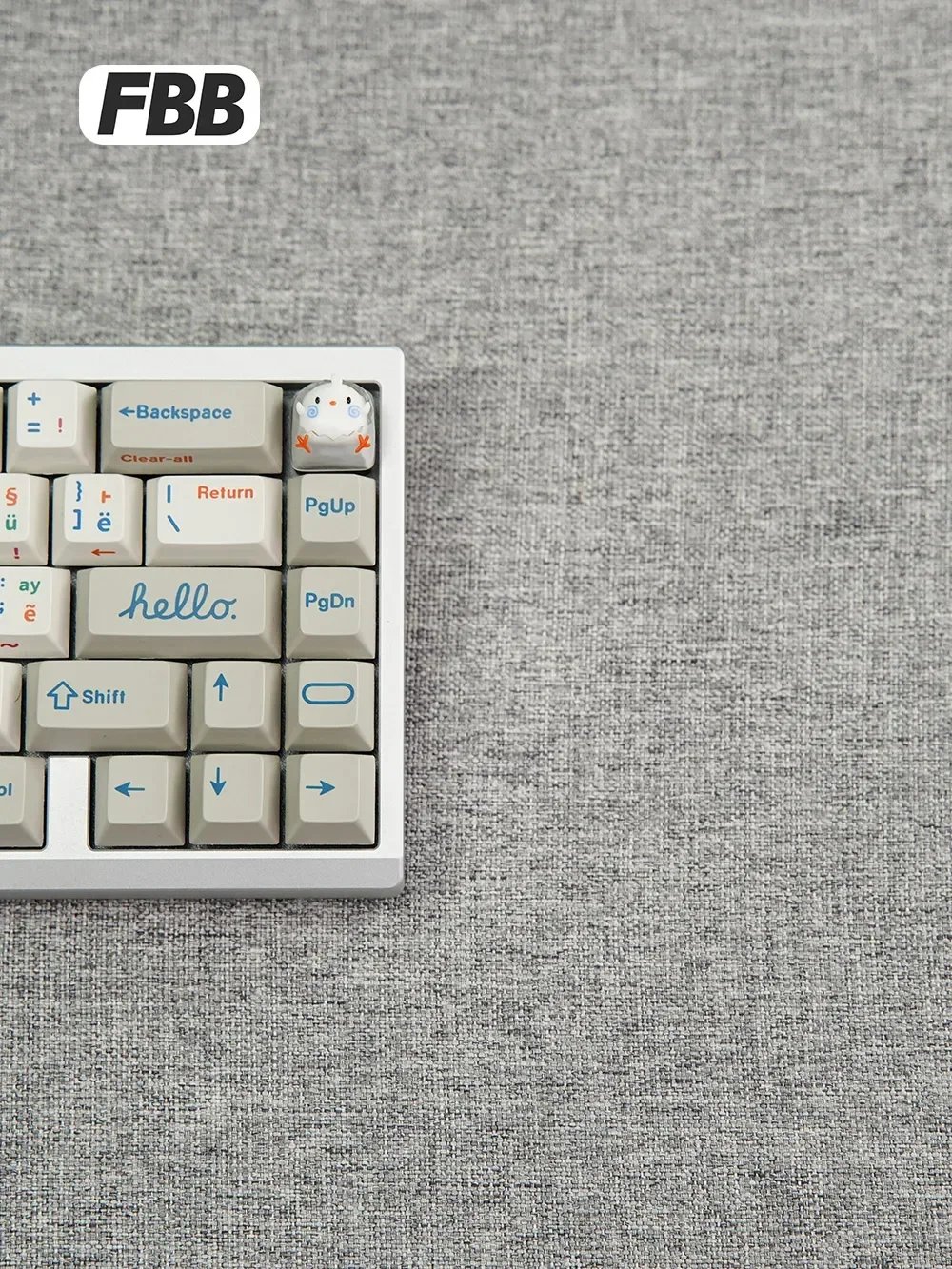 Alfombrilla de ratón de lino FBB, gran espesamiento, absorción de impacto, antideslizante, 4mm, alfombrilla de ratón para juegos de deportes electrónicos, alfombrilla de escritorio duradera, Pc Gamer personalizada - imagen 4