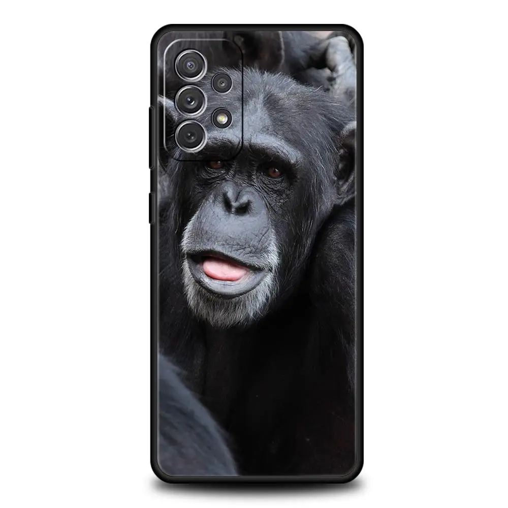 Funda de teléfono mono para Samsung A51 A71 A21S A17 A11 A15 A25 A31 A41 A23 A33 A53 A73 A07 A03S A05S A13 A35 A55 5G - imagen 3