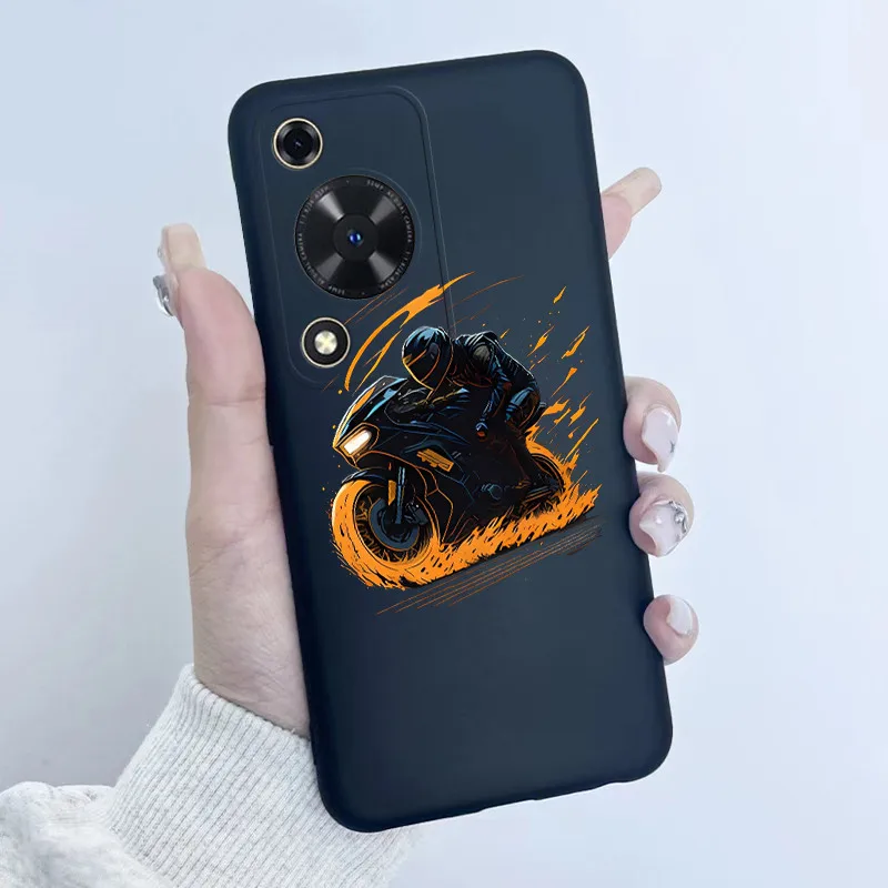 Funda para Huawei Nova Y72 mariposa Floral diseño de niña suave TPU funda trasera de silicona para Huawei Nova Y 72 MGA-LX3 disfruta de 70 Fundas - imagen 4