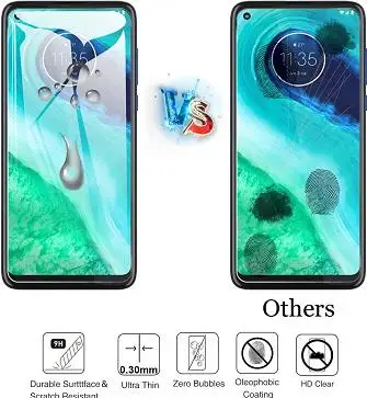 3 uds vidrio templado para Motorola Moto E20 E22 E22i E22s E30 E32 E32s E40 E6 E6s E7 Plus Power E7i sistema Protector de pantalla - imagen 2