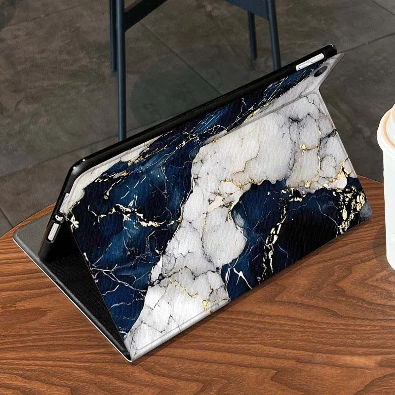 Textura creativa mármol fresco para Samsung Galaxy Tab A A7 A8 A9 A11 S6 S11 10,1 10,4 10,5 pulgadas Lite Plus funda para tableta - imagen 2