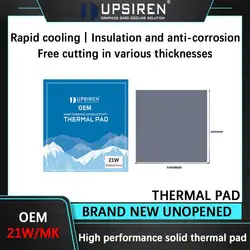UPSIREN Almohadilla Térmica de Silicona para CPU y GPU