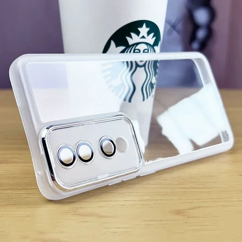 Funda de teléfono con película de lente de silicona suave para Honor 90 Pro Lite GT 5G 360, funda protectora trasera para cámara móvil Honor90 90Pro 90Lite 90GT - imagen 2