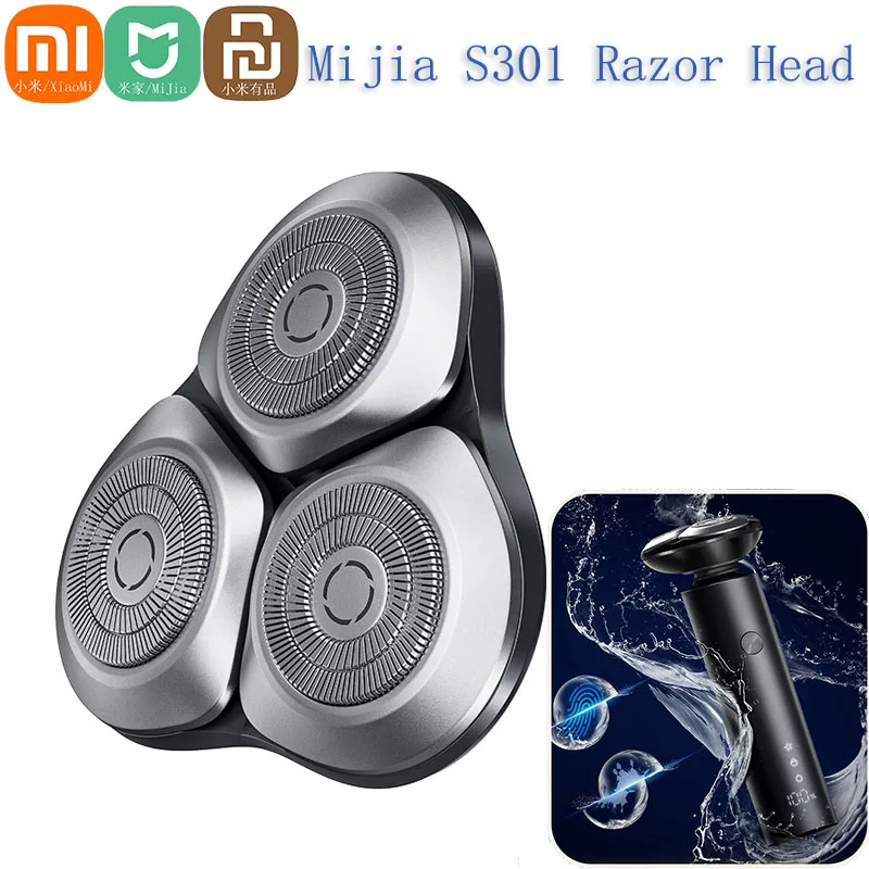 Xiaomi Mijia Smart S301 cabezal de afeitar eléctrico cuchilla de afeitar de repuesto para afeitadora eléctrica MIJIA cuchilla de afeitar S301