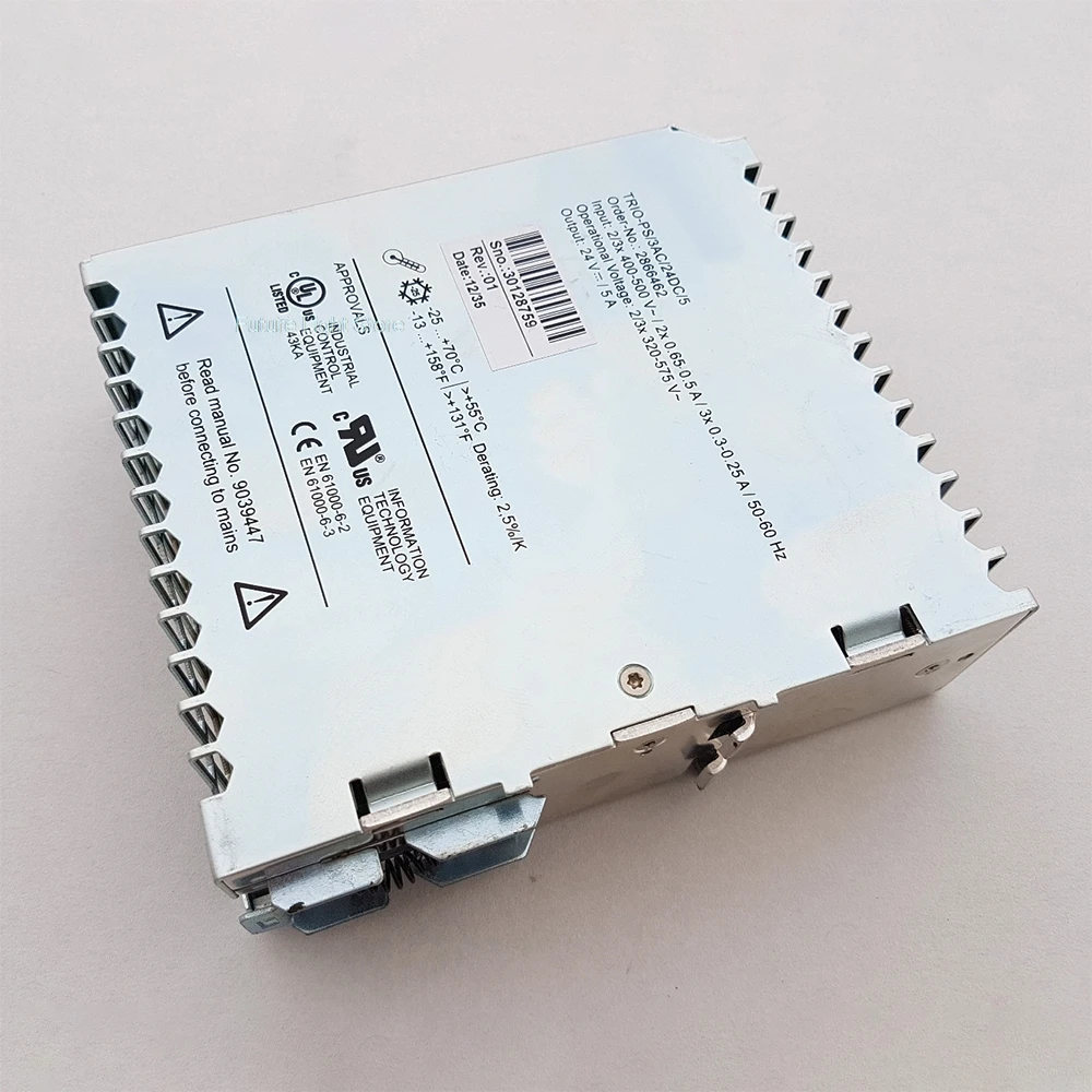 Para Phoenix TRIO-PS/3AC/24DC/5- 2866462   Fuente de alimentación conmutada TRIO POWER 2866462   24 V CC/5 A - imagen 4