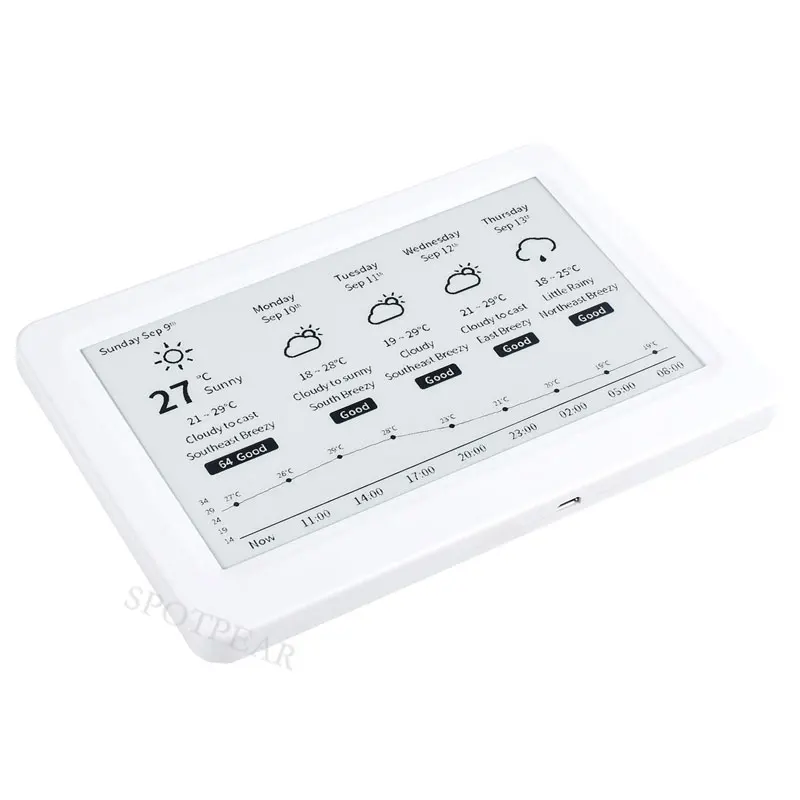 Pantalla pasiva NFC e-paper V2 BW de 7,5 pulgadas, pantalla de tinta electrónica de 7,5 pulgadas, sin necesidad de batería, transferencia de datos alimentada por inalámbrica para aplicación móvil - imagen 4