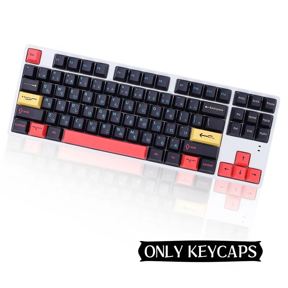 Teclas personalizadas de metróscopo para teclado mecánico GMK Cherry MX Switch, teclas personalizadas de perfil de cereza, Sub, 64/68/87/96/980/104/108 - imagen 4