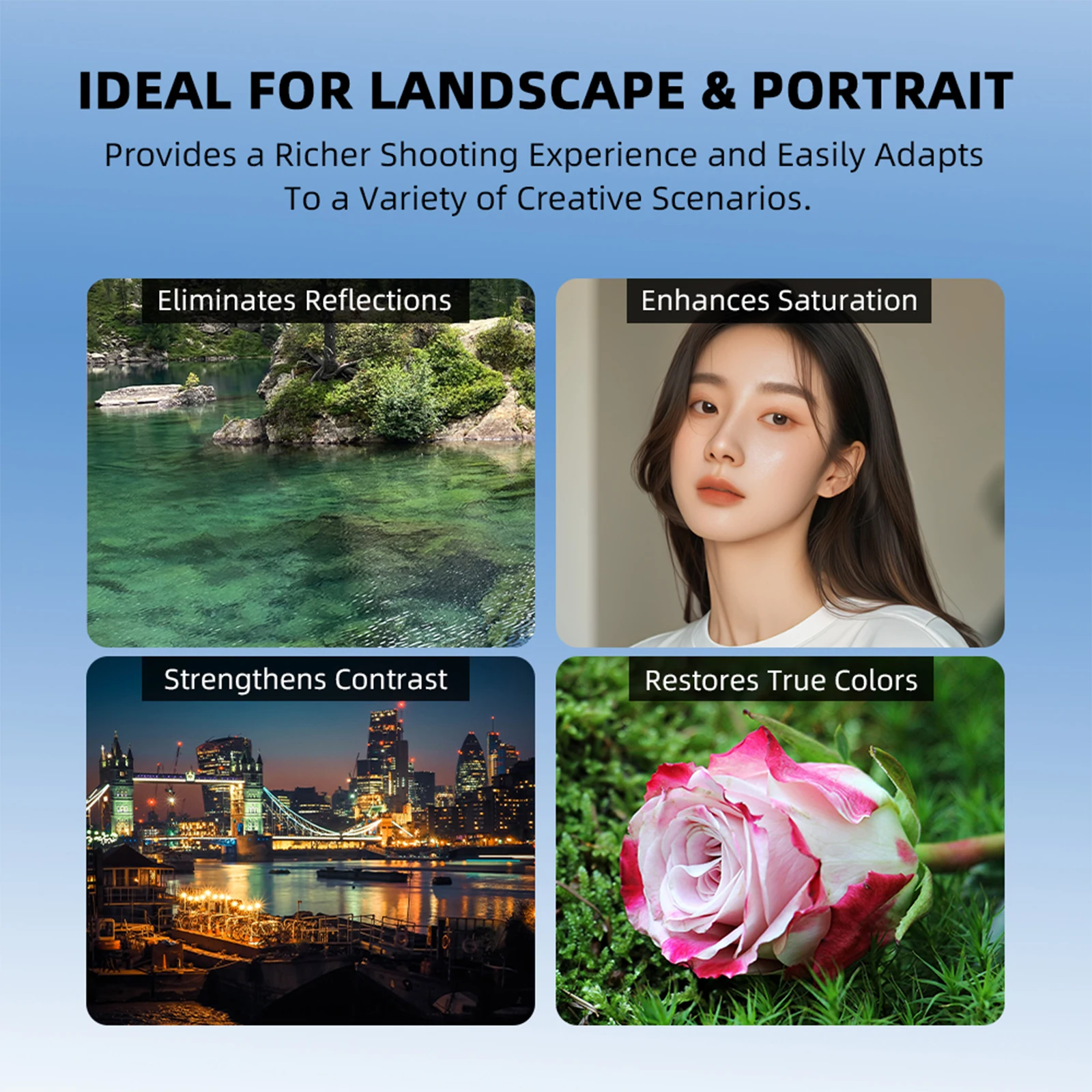 Para Insta360 GO Ultra filtros de lente de película juego de filtros de lente de cámara deportiva ligera filtro de lente de protección UV de aleación de aluminio