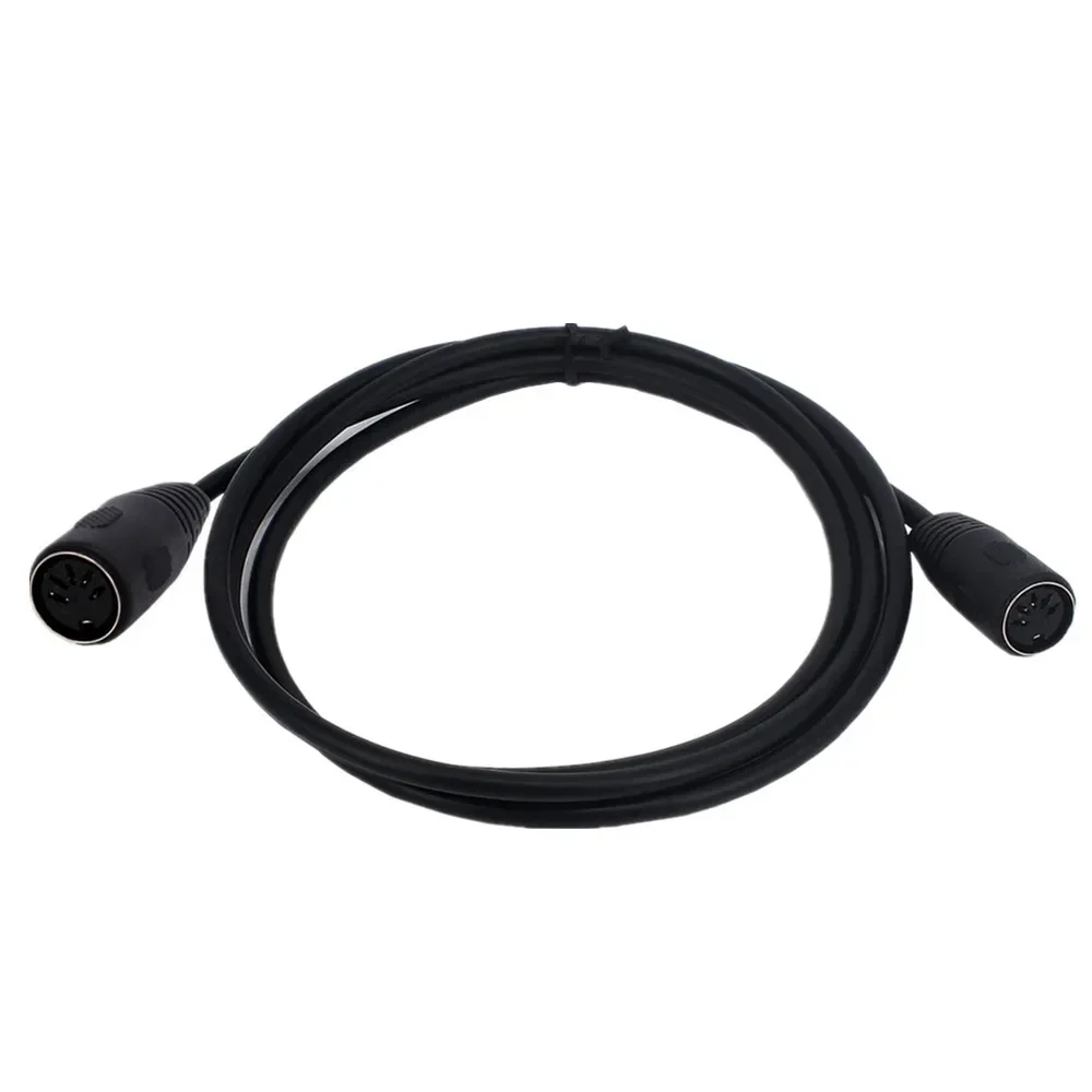 Cable de extensión MIDI MIDI 5 pines DIN hembra a hembra Cable de Audio para teclado MIDI sintetizador órgano Piano eléctrico guitarra MIDI - imagen 2