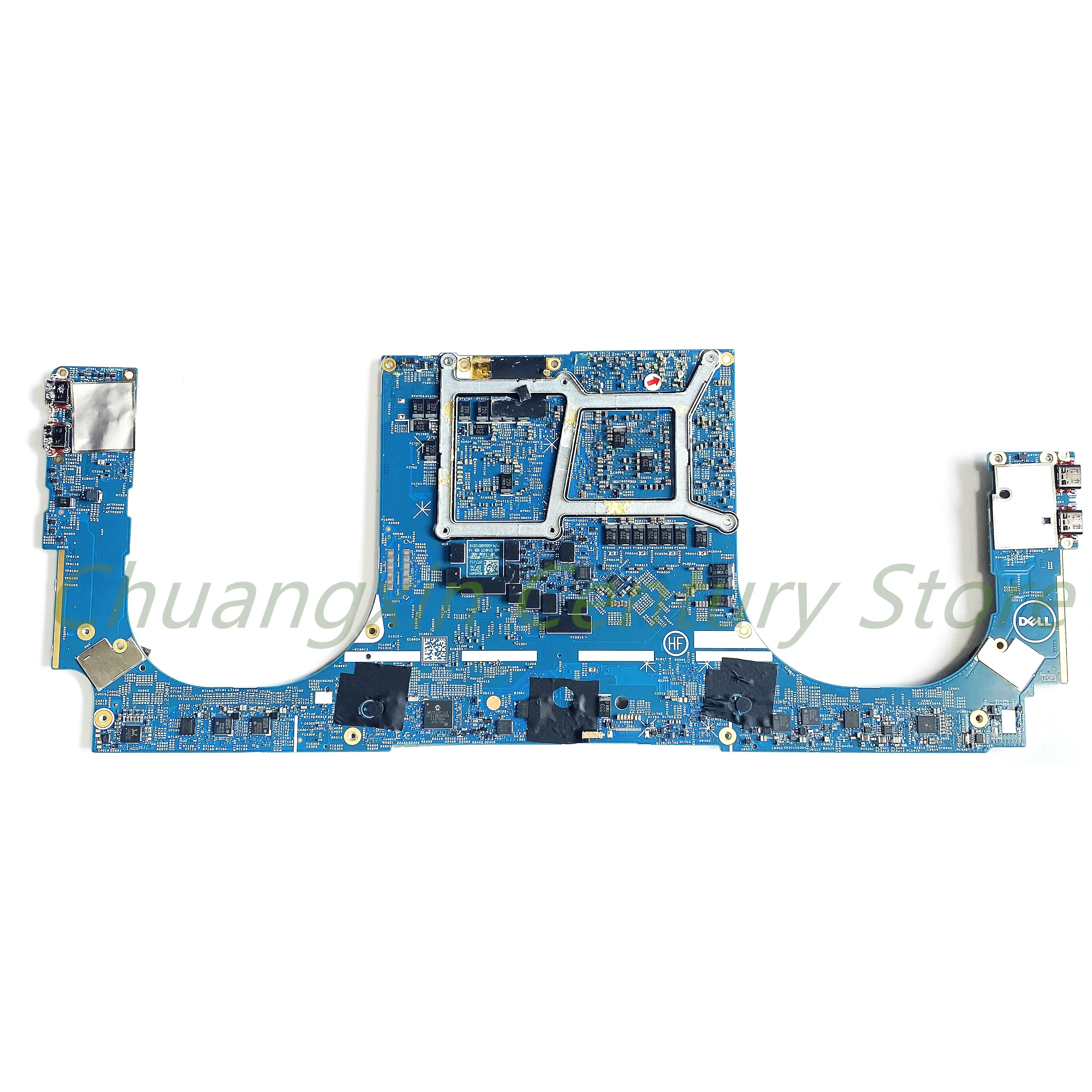 Adecuado para la placa base del ordenador portátil Dell XPS 17 9710 Precision 5760 19876-1 CPU: I7 I9-11th/W-11955M RTX A3000/3060 GPU prueba de 100% - imagen 2