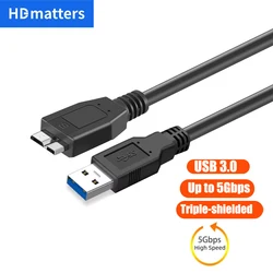 Cable USB 3.0 a Micro B para disco duro externo de alta velocidad