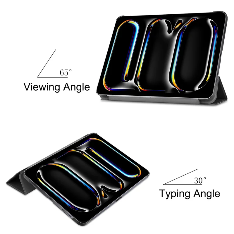 Funda para iPad Air 13 11 pulgadas 2024 M2 Funda magnética de cuero PU Funda inteligente para iPad Pro 13 pulgadas 11 pulgadas 2024 Funda para tableta - imagen 4