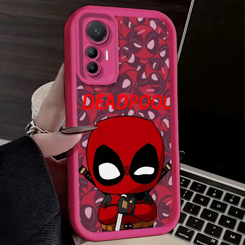 Funda Deadpool Spider-Man para Xiaomi Poco X7 X6 X5 X3 NFC F7 F6 F5 F3 M7 M6 Pro 4G 5G Mi 12 11 Lite NE 5G 13T 12T 11T 14T Pro - imagen 5
