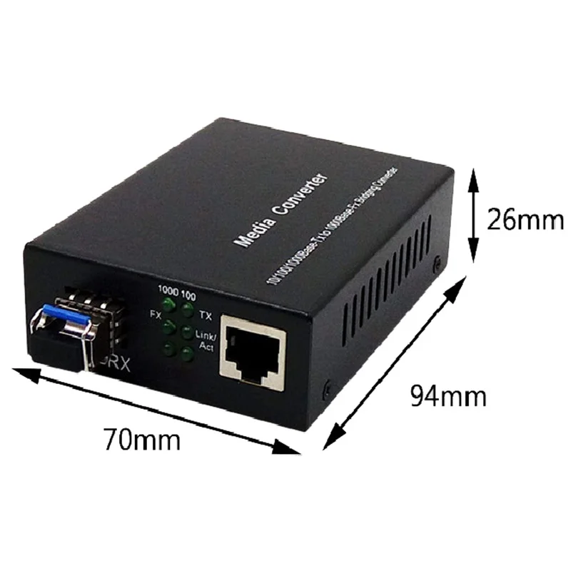 Convertidor SFP a RJ45 Gigabit Ethernet para Switches - imagen 2