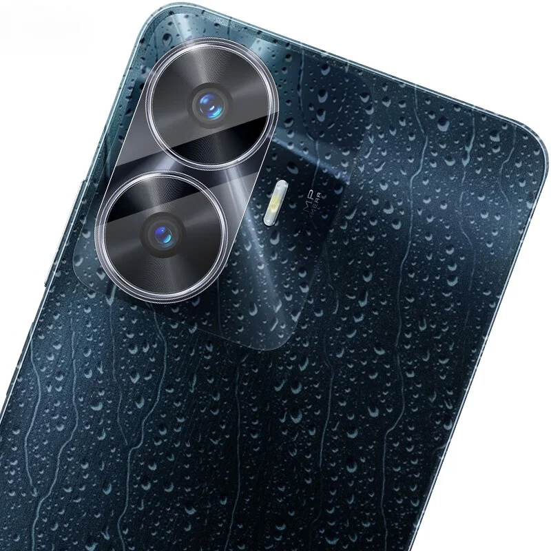 Para OPPO Realme C55 Realmy C55 C 55 55C 4G 6,72 "Original lente de cámara 3D cubierta trasera Protector película de vidrio templado - imagen 5