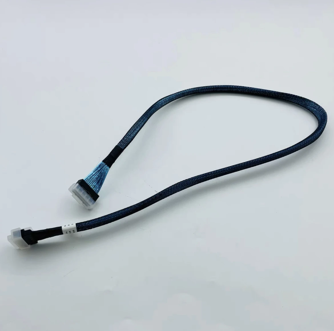 Nuevo para Dell PowerEdge R7525 R6525 R750 servidor disco duro plano posterior cable de conexión de datos YV32M 0YV32M CN-0YV32M Cable SAS - imagen 2