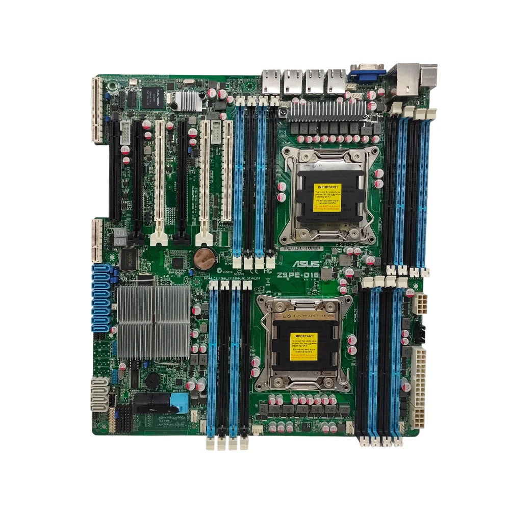 Soporte de placa base ASUS Z9PE-D16 E5-2600 E5-2600 v2 ‌ E5-2670 ‌ E5-2670 v2 CPU 16×DDR3 1866MHz 512GB Intel C602 LGA 2011 EEB - imagen 2