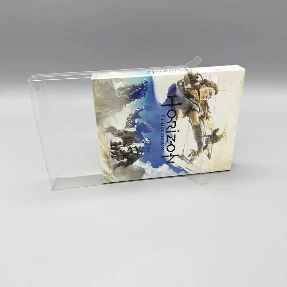 1 Protector de caja para PS4 Horizon Zero Dawn, edición limitada, solo estuche de exposición transparente japonés, caja de colección