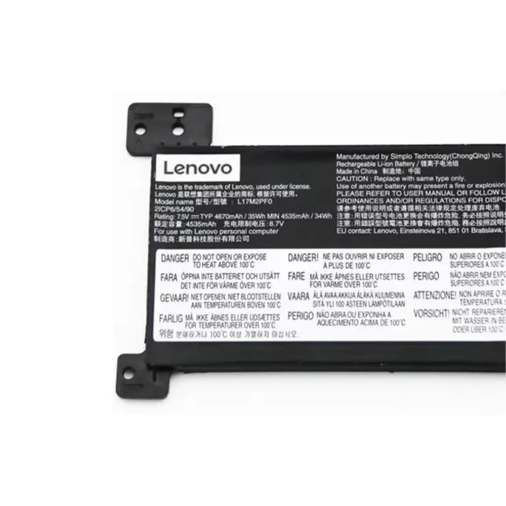 L17M2PF0 7,5 V 35Wh 4670mAh batería Original y genuina para ordenador portátil Lenovo IdeaPad 320-14ABR 320-15ABR 330-14IKB L17L2PF0 - imagen 2