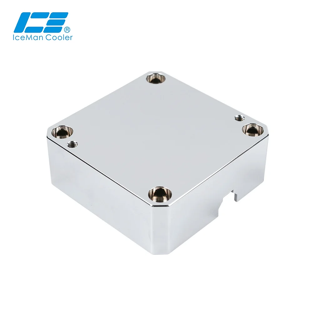 IceManCooler plata mate refrigeración por agua importación DDC bomba armadura cobre puro galvanoplastia vendedor muy recomendado