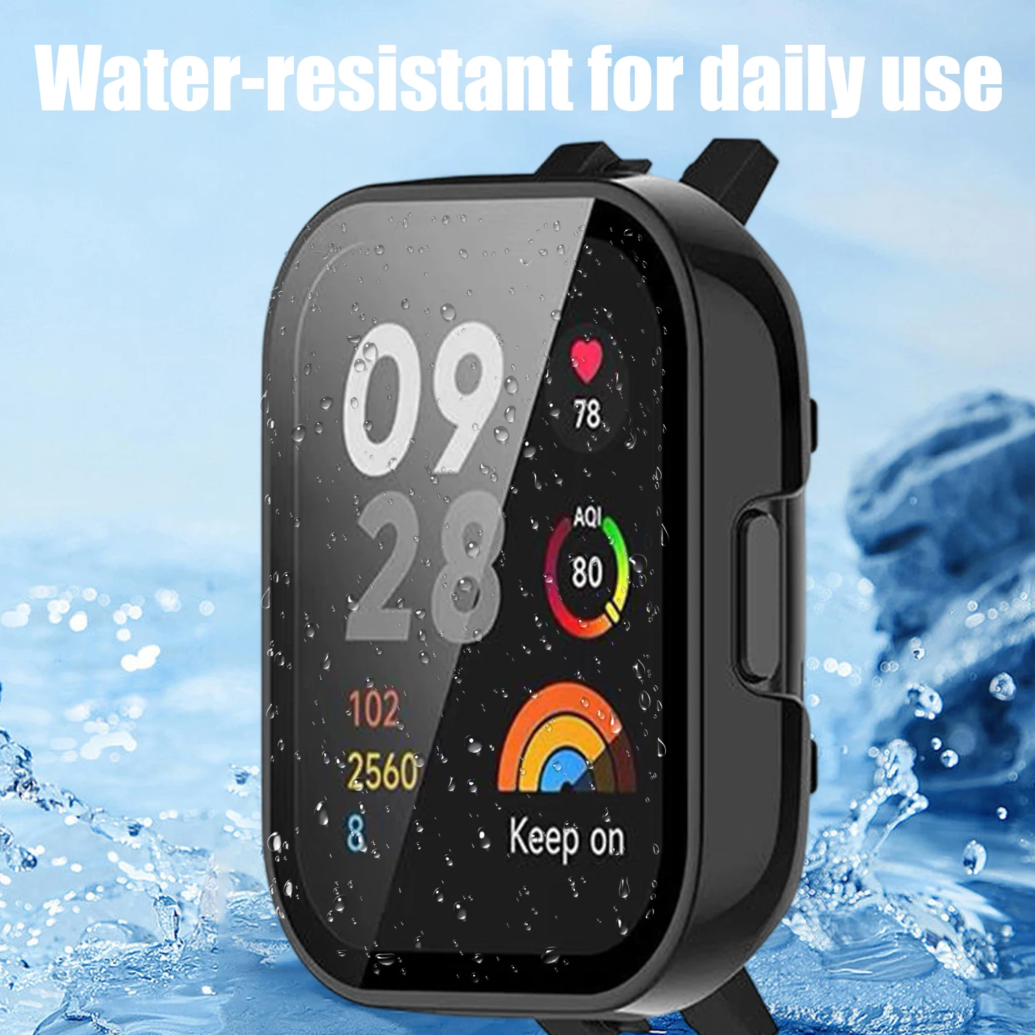 Protectores de pantalla de PC duro y vidrio templado para Redmi Watch 5 Active/5 Lite Smartwatch funda protectora a prueba de golpes - imagen 4