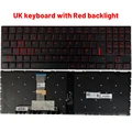 UK Red backlit