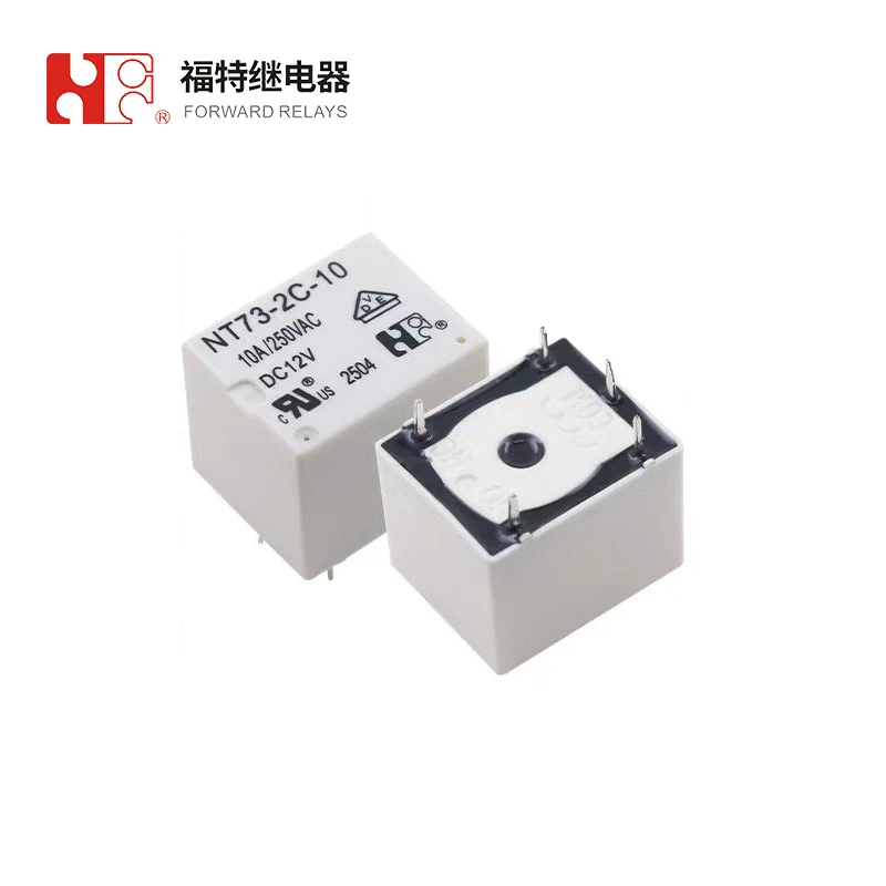 1 Uds NT73-2C-10-DC12V 5 pines 10A 0,36 W relé delantero Compatible con G5LE-14 T73-componente electrónico - imagen 4