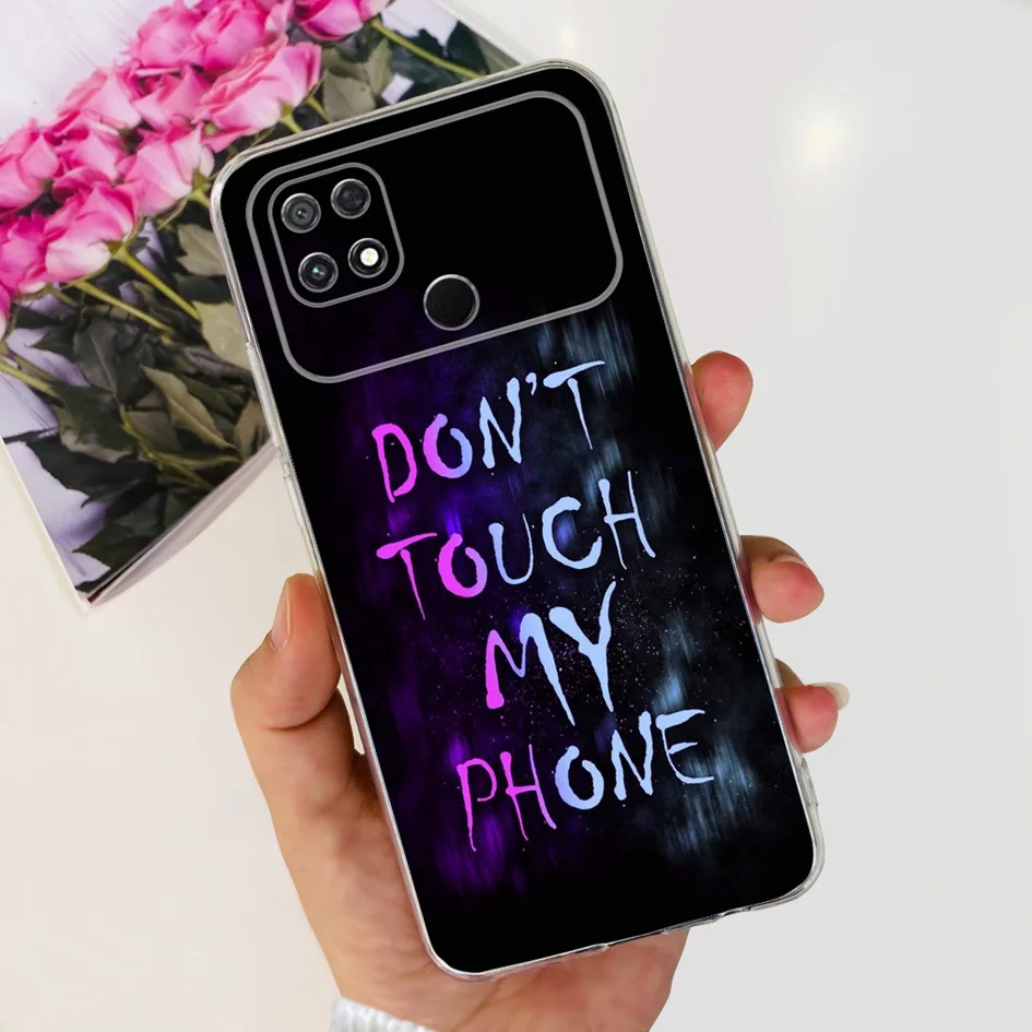 Funda de 6,71 pulgadas para Xiaomi Poco C40 Funda de teléfono de TPU suave de silicona transparente con flores populares para Xiaomi PocoC40 Coque C 40 Funda - imagen 3