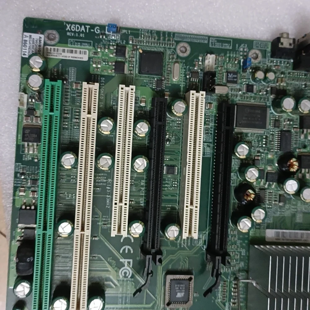 Placa base del servidor 604 Xeon CPU X6DAT-G REV 1.01