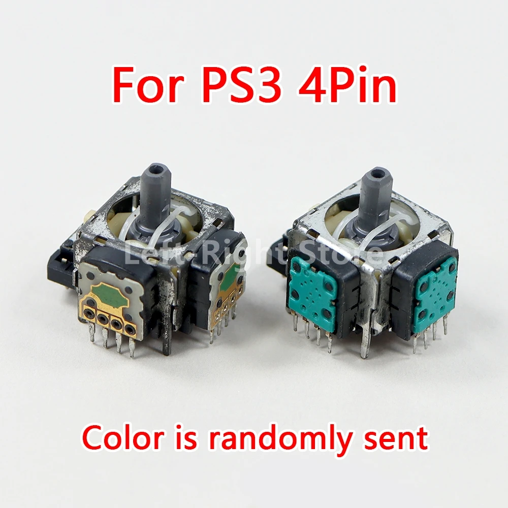 15 Uds original usado para PS3 controlador de 4 pines Joysticks analógicos para PlayStation 3 4PIN 3D potenciómetros de Sensor de Joystick analógico - imagen 2